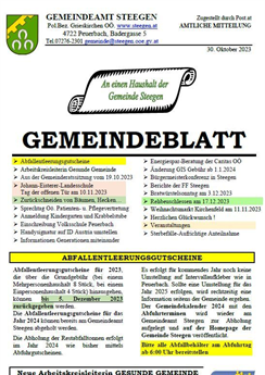 Gemeindeblatt Nr. 7