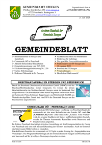 Gemeindeblatt Nr. 4/2023